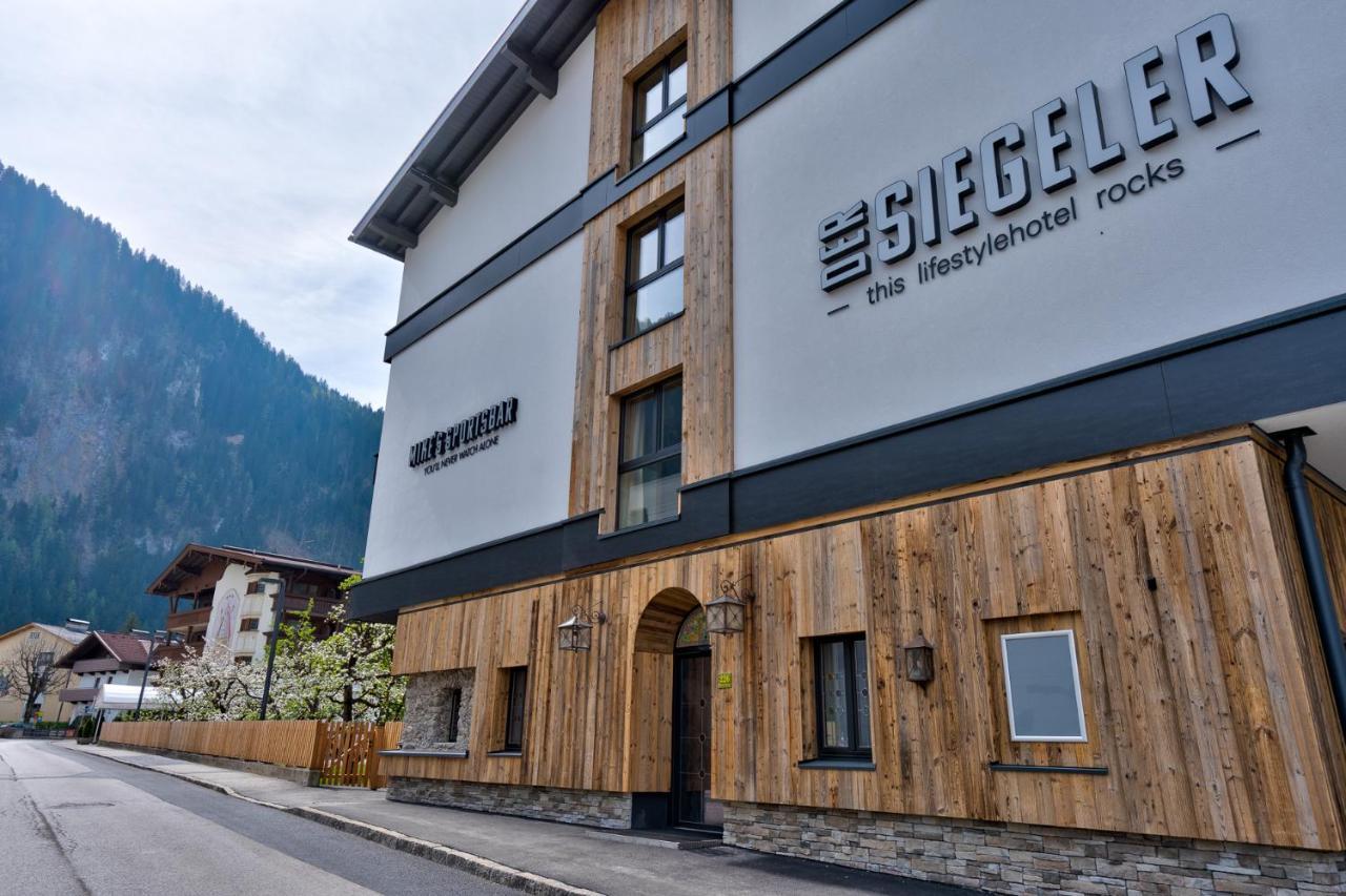 Der Siegeler B&B - This Lifestylehotel Rocks Mayrhofen Exterior foto
